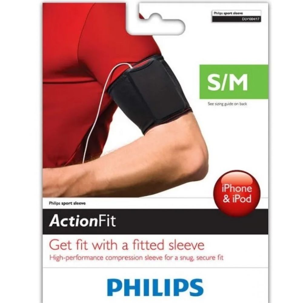 Funda Philips Sport Sleeve Brazalete Celular S-M
